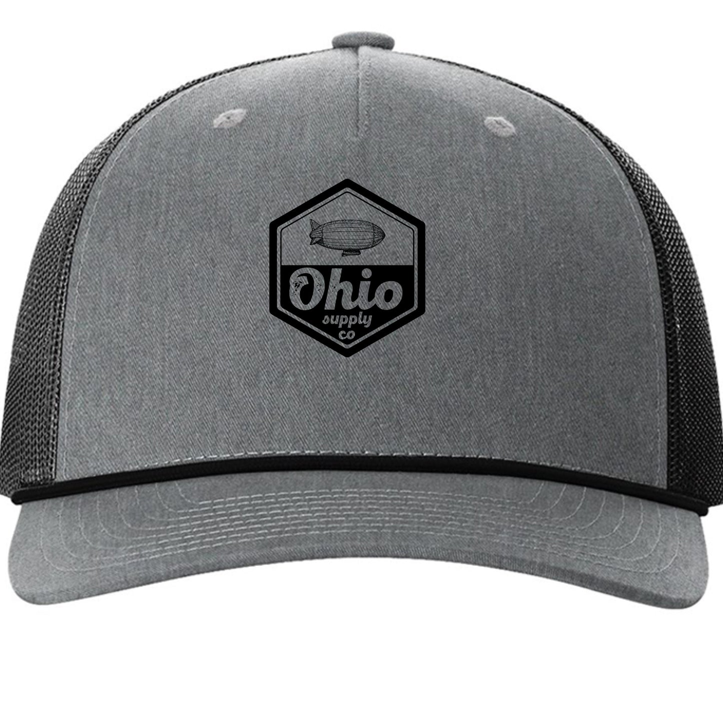 Heather Grey/ Black - FRONT