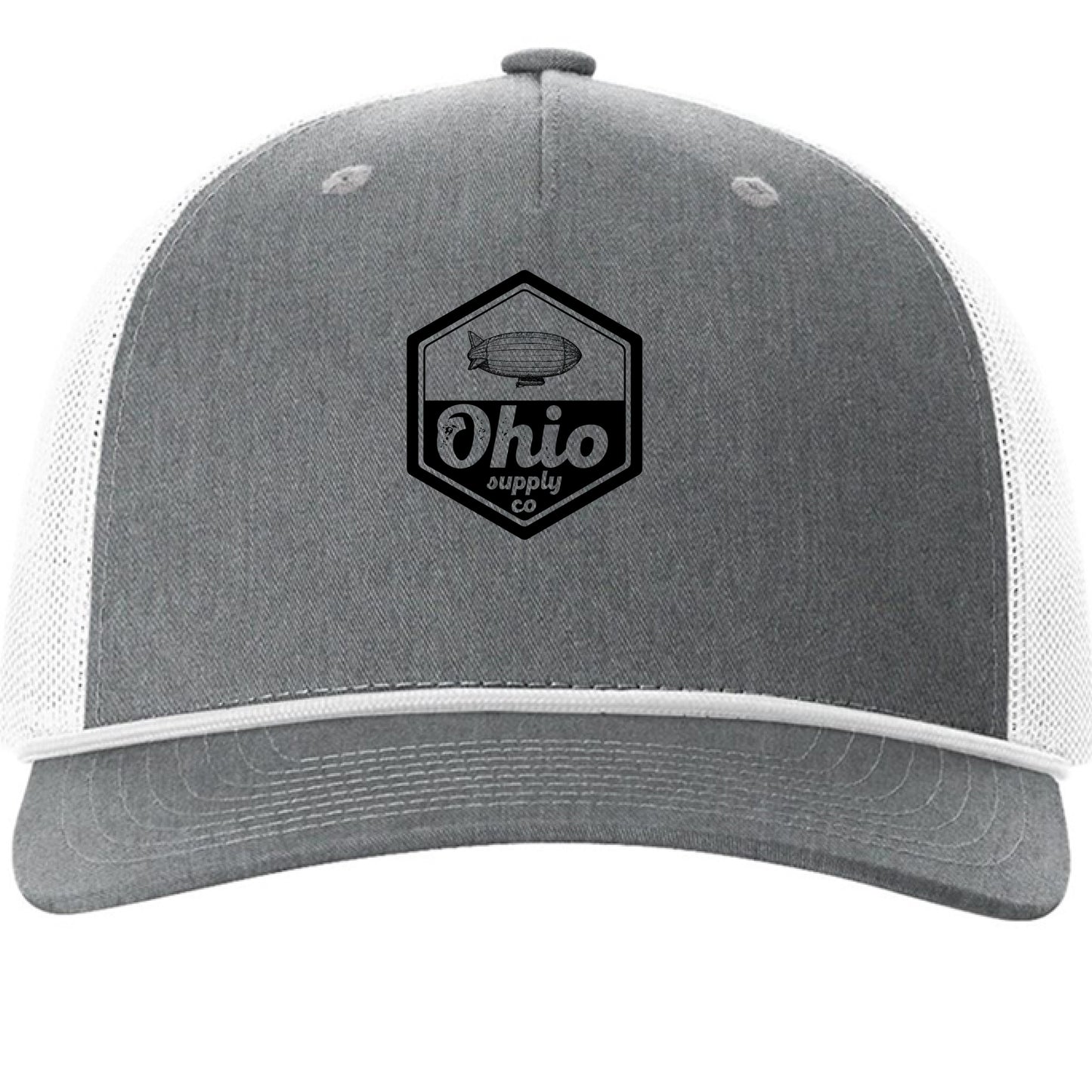 Heather Grey/ White - FRONT